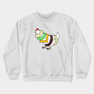 Chicken Burger Crewneck Sweatshirt